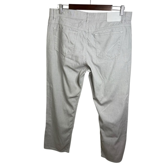 Brax Feel Good | Gray Cooper Fancy Regular Fit Pants | Sz 36 - Picture 4 of 7